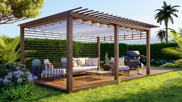 Pergola Assembly in Terre Haute