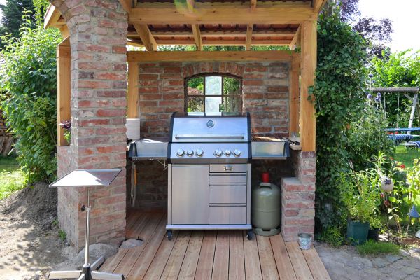 Propane Grill Assembly in Terre Haute