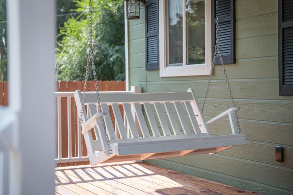 Porch Swing Installation in Terre Haute
